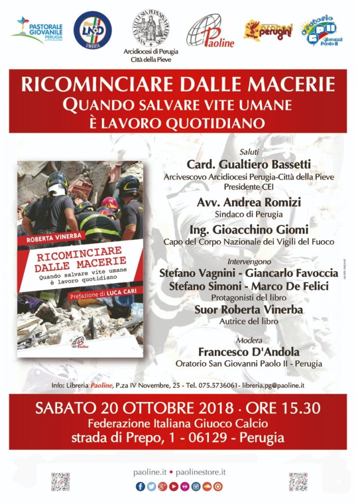 2018.10.20 presentazione libro sr.Roberta VVFF