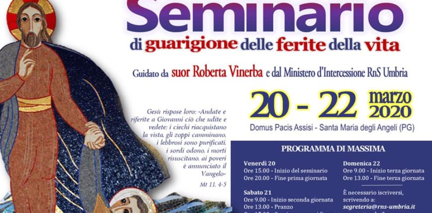 2020.03.20-22 Seminario di guarigione