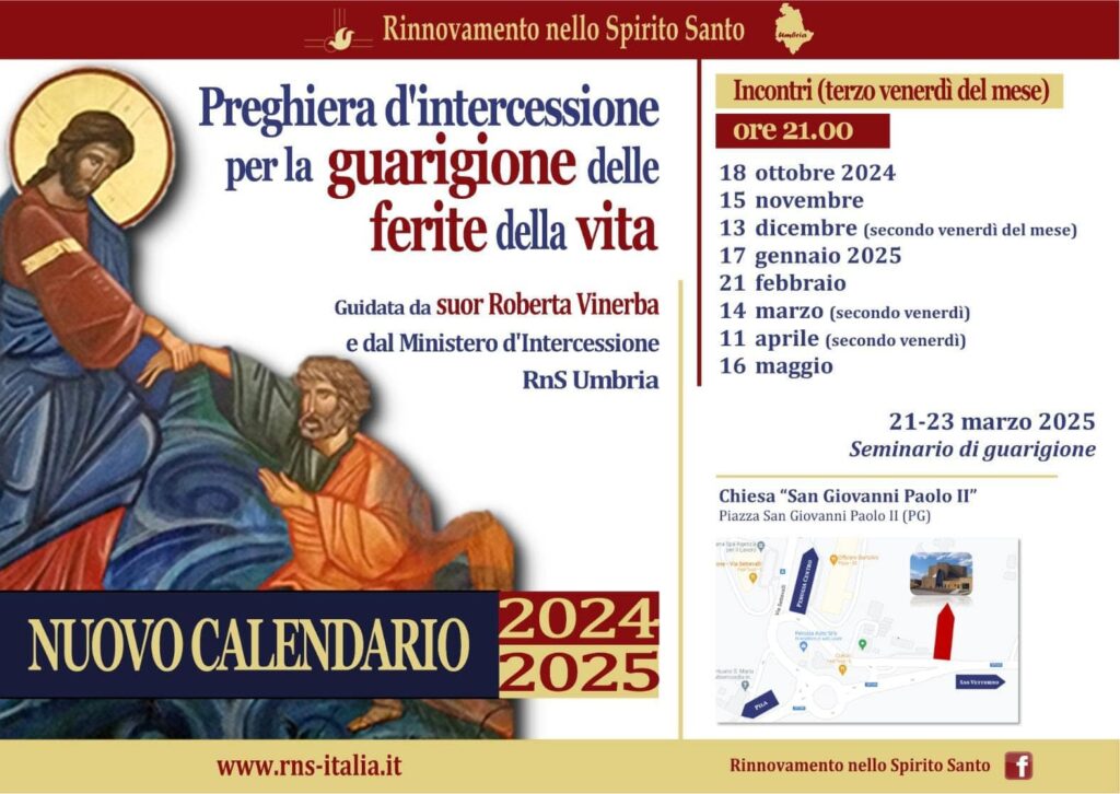 2024-2025 preghiera di guarigione