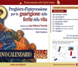 2024-2025 preghiera di guarigione