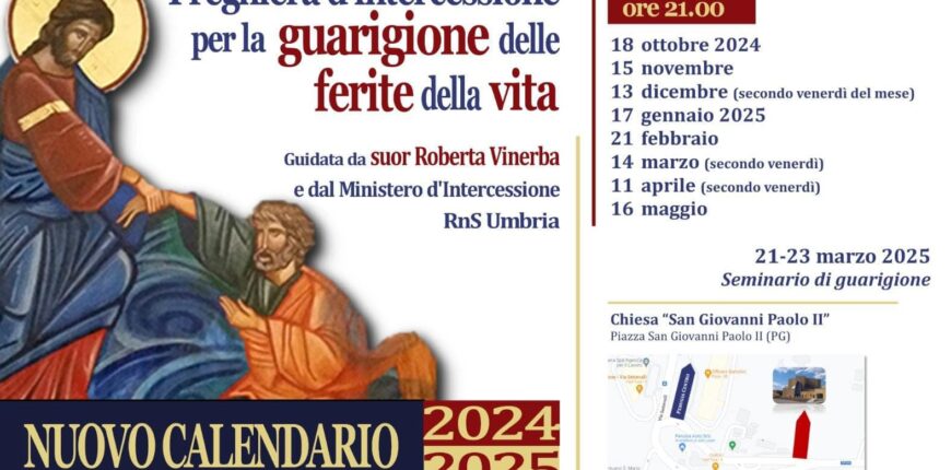 2024-2025 preghiera di guarigione